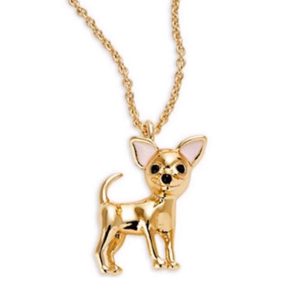 KATE SPADE • Haute Stuff Chihuahua Long Necklace - Picture 3 of 6